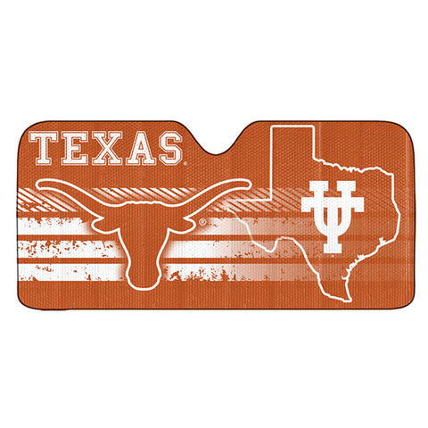 Texas Longhorns Auto Sun Shade 59x27-0