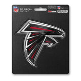 Atlanta Falcons Decal 5x8 Die Cut 3D Logo Design-0