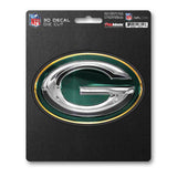 Green Bay Packers Decal 5x8 Die Cut 3D Logo Design-0