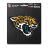 Jacksonville Jaguars Decal 5x8 Die Cut 3D Logo Design-0