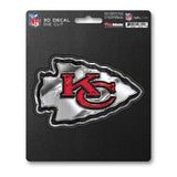 Kansas City Chiefs Decal 5x8 Die Cut 3D Logo Design-0