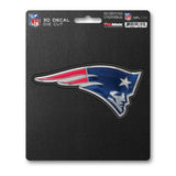 New England Patriots Decal 5x8 Die Cut 3D Logo Design-0