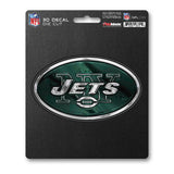 New York Jets Decal 5x8 Die Cut 3D Logo Design-0