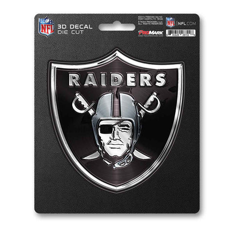 Las Vegas Raiders Decal 5x8 Die Cut 3D Logo Design-0