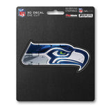 Seattle Seahawks Decal 5x8 Die Cut 3D Logo Design-0