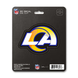 Los Angeles Rams Decal 5x8 Die Cut 3D Logo Design-0
