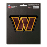 Washington Commanders Decal 5x8 Die Cut 3D Logo Design-0