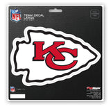 Kansas City Chiefs Decal 8x8 Die Cut-0