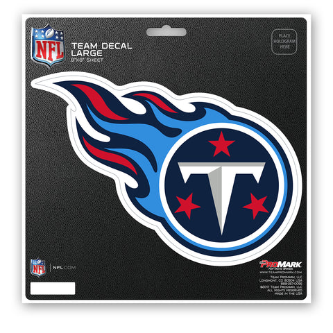 Tennessee Titans Decal 8x8 Die Cut-0