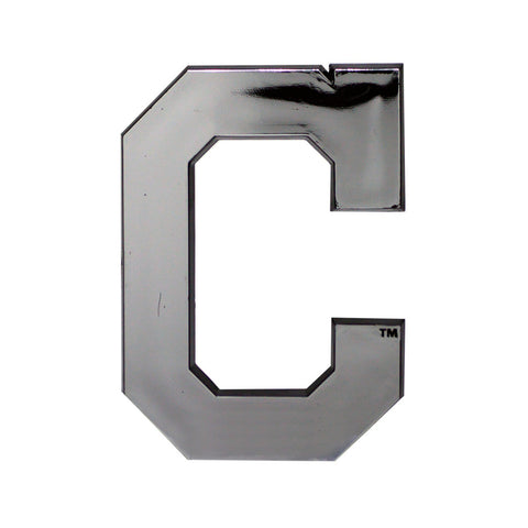 Cleveland Indians Auto Emblem - Silver-0