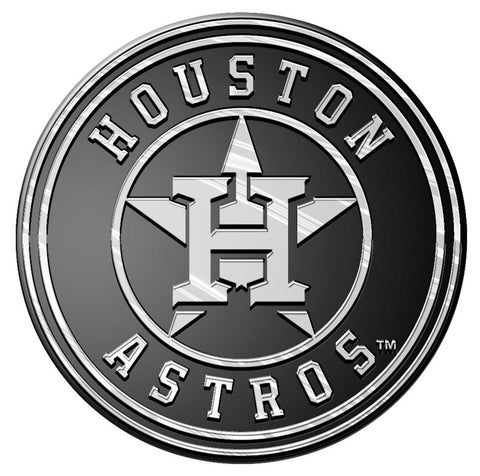 Houston Astros Auto Emblem - Silver-0