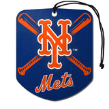 New York Mets Air Freshener Shield Design 2 Pack-0