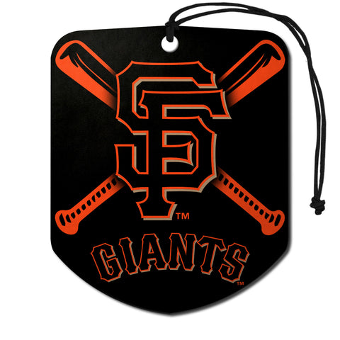 San Francisco Giants Air Freshener Shield Design 2 Pack-0