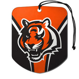 Cincinnati Bengals Air Freshener Shield Design 2 Pack-0