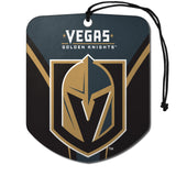 Vegas Golden Knights Air Freshener Shield Design 2 Pack-0