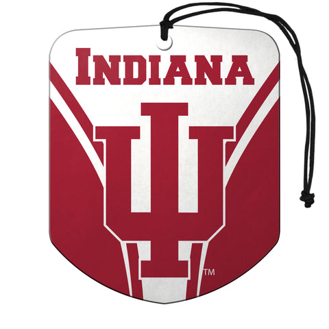 Indiana Hoosiers Air Freshener Shield Design 2 Pack - Special Order-0