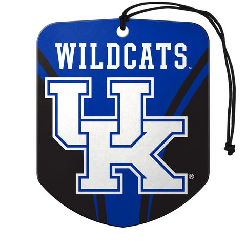 Kentucky Wildcats Air Freshener Shield Design 2 Pack - Special Order-0