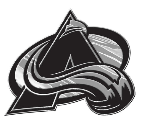 Colorado Avalanche Auto Emblem - Silver-0