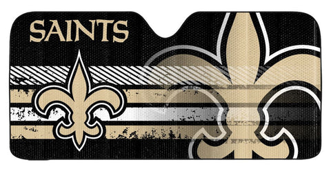 New Orleans Saints Auto Sun Shade - 59"x27"-0