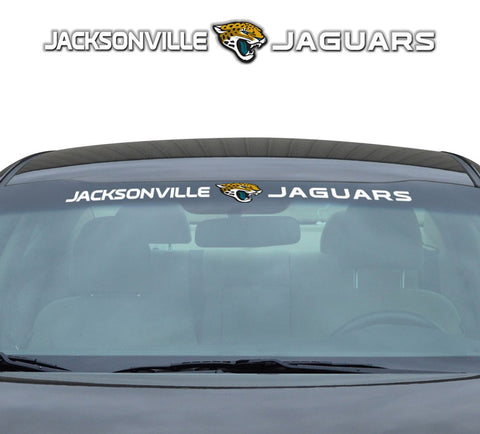 Jacksonville Jaguars Decal 35x4 Windshield-0