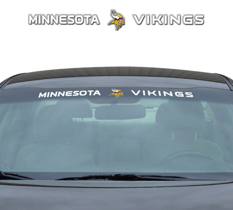 Minnesota Vikings Decal 35x4 Windshield-0