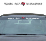 Tampa Bay Buccaneers Decal 35x4 Windshield-0