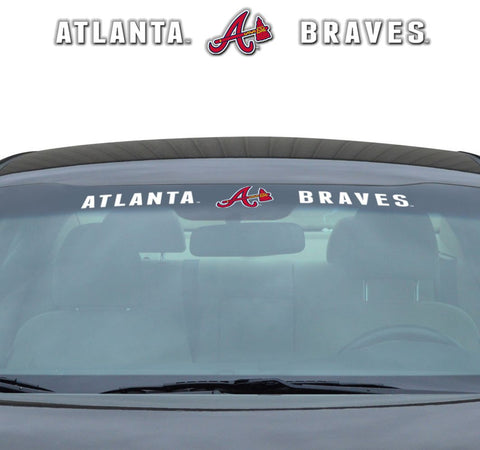 Atlanta Braves Decal 35x4 Windshield-0