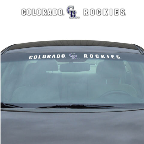 Colorado Rockies Decal 35x4 Windshield-0