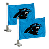 Carolina Panthers Flag Set 2 Piece Ambassador Style-0