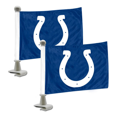Indianapolis Colts Flag Set 2 Piece Ambassador Style-0
