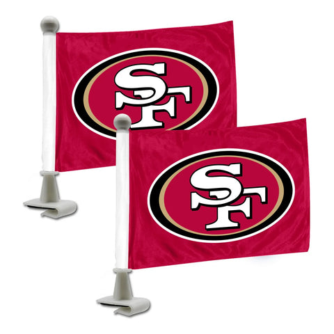 San Francisco 49ers Flag Set 2 Piece Ambassador Style-0