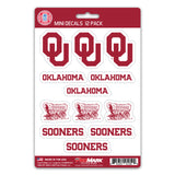 Oklahoma Sooners Decal Set Mini 12 Pack-0