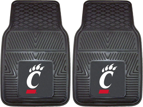 Cincinnati Bearcats Car Mats Heavy Duty 2 Piece Vinyl - Special Order-0