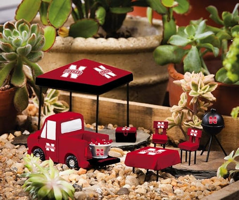 Nebraska Cornhuskers Mini Tailgate Garden Decoration Set-0