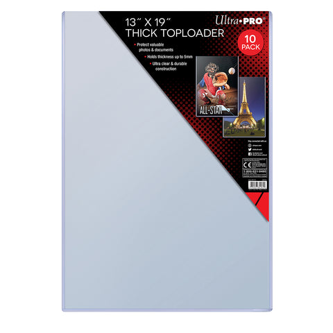 Toploader - 13x19 - Thick - (10 per pack)-0