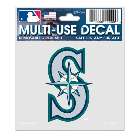 Seattle Mariners Decal 3x4 Multi Use-0