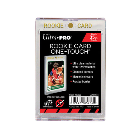 One Touch UV Rookie Card Holder With Magnet Closure - 35pt-0