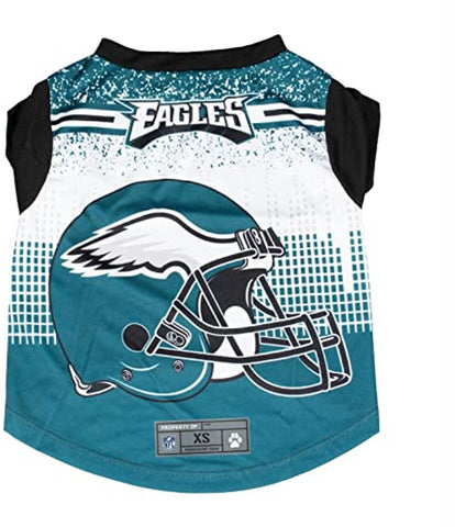 Philadelphia Eagles Pet Performance Tee Shirt Size XS Special Order-0