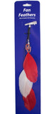 Oklahoma Sooners Team Color Feather Hair Clip-0