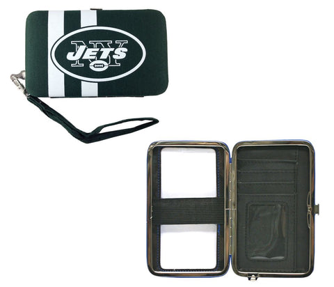 New York Jets Shell Wristlet-0