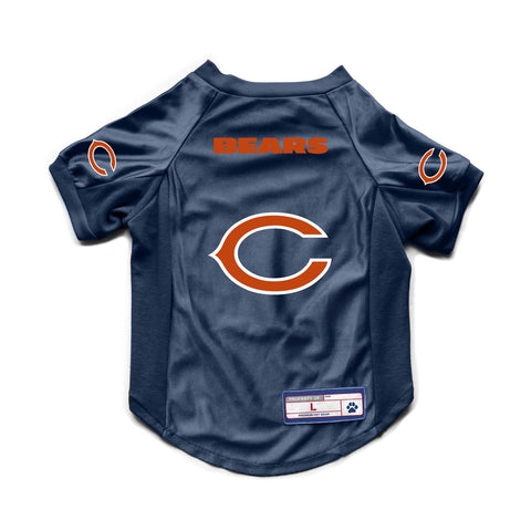 Chicago Bears Pet Jersey Stretch Size Big Dog-0