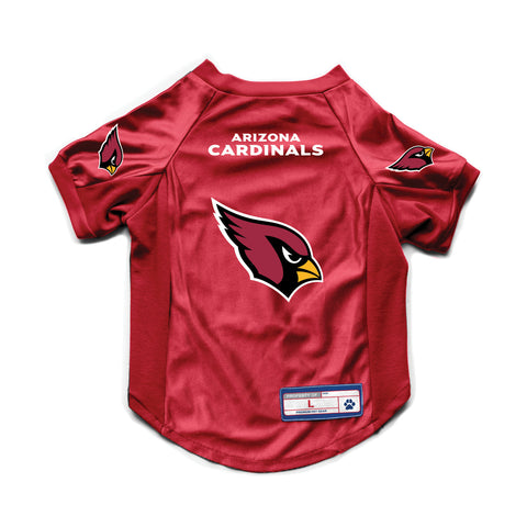 Arizona Cardinals Pet Jersey Stretch Size Big Dog-0