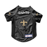 New Orleans Saints Pet Jersey Stretch Size Big Dog-0