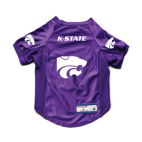 Kansas State Wildcats Pet Jersey Stretch Size M - Special Order-0