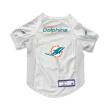 Miami Dolphins Pet Jersey Stretch Size L-0