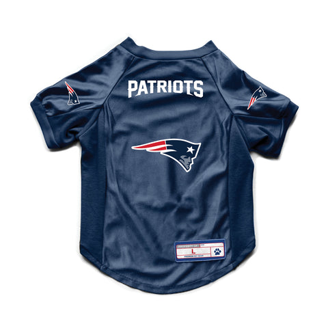 New England Patriots Pet Jersey Stretch Size XL-0