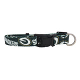 Green Bay Packers Pet Collar Size M-0