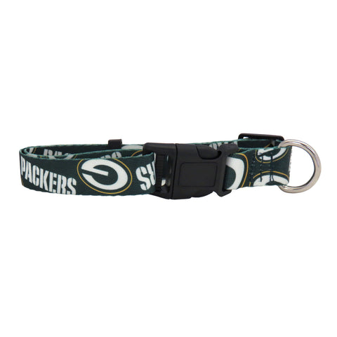 Green Bay Packers Pet Collar Size L-0