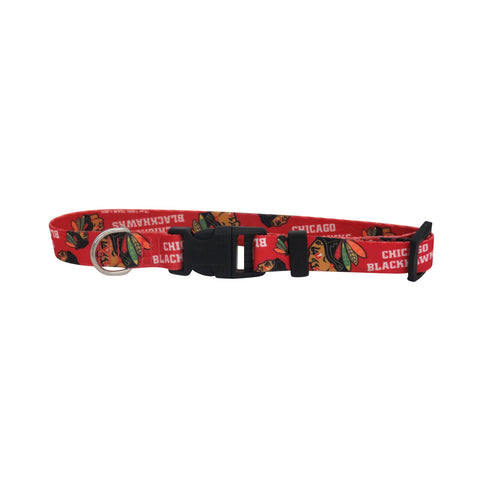 Chicago Blackhawks Pet Collar Size M-0