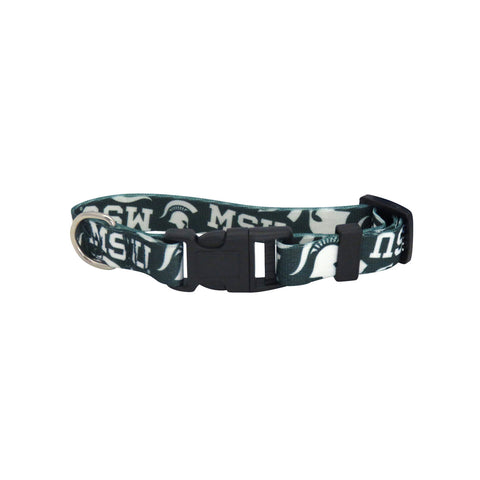 Michigan State Spartans Pet Collar Size L - Special Order-0